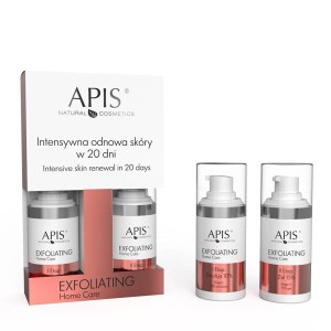 APIS EXFOLIATING HOME CARE Intensive Erneuerung der Haut in 20 Tagen 2x15ml