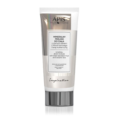 APIS Mineralny peeling do ciała z czarnym błotem z MM i lawą wulkaniczną 200ml.jpg