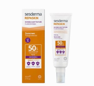 SESDERMA Repaskin Fluido Invisible Photoprotector Cream SPF 50 50ml