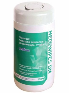 Mediwipes DM Tücher in einer Tube 100 Stück