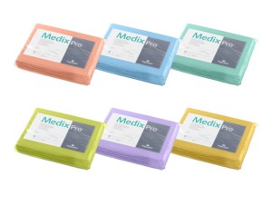 Medix Pro Tissue and foil sheet 77cm x 210cm 5pcs APRICOT