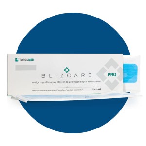  BLIZCARE PRO rectangular silicone plaster 25x5cm 1 pc