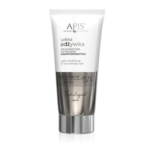 APIS Lekka odżywka pielęgnacyjna do włosów niskoporowatych 200ml.jpg