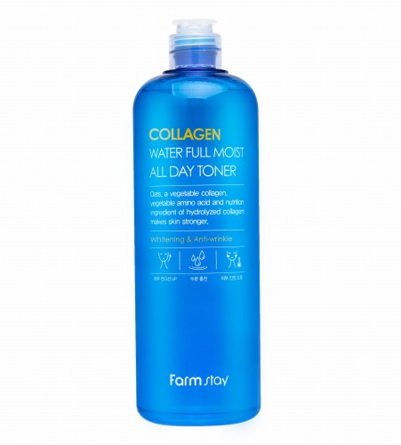 FARMSTAY COLLAGEN Water Full Moist All Day Toner 500ml.jpg