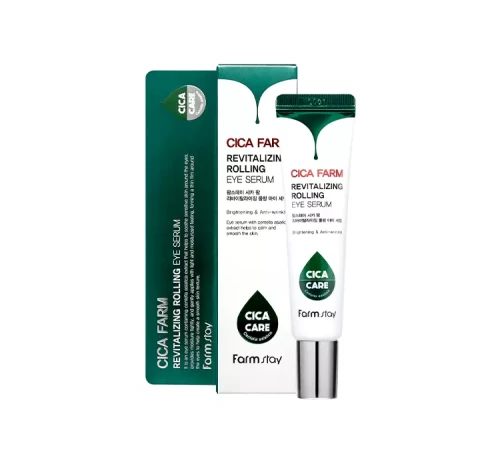 FARMSTAY CICA Revitalizing Rolling Eye Serum 25ml.webp
