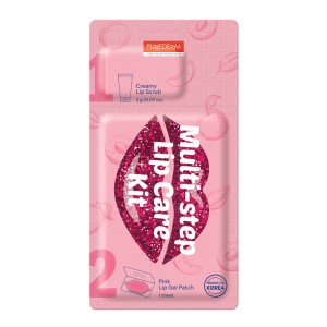 Purederm Multi-step LIP Care Kit - scrub and lip mask 