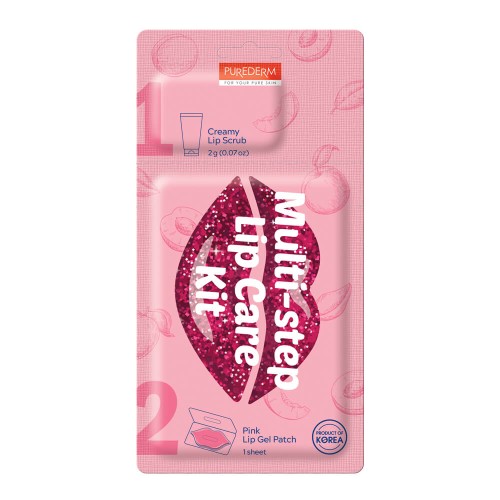 Purederm Multi-step LIP Care Kit - scrub and lip mask