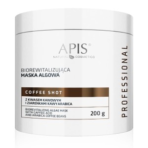 APIS Coffee Shot Biorevitalizing Algae Mask with Caffeic Acid and Coffee Beans 200g