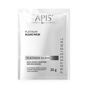 APIS Platinum Gloss algae mask with copper tripeptide and niacinamide 20g