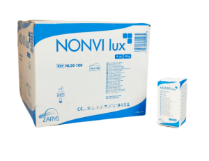 Non-sterile nonwoven compresses NONVI lux 100 pcs. 5cm x 5cm