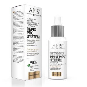 APIS Depiq Pro System Depigmentierungsbooster mit Arbutin 1% und Aufhellungskomplex 1% 30ml