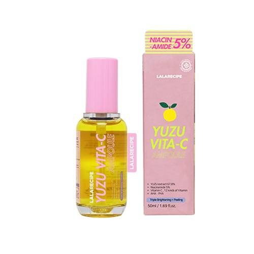 LALARECIPE Yuzu Vita C Ampoule  - Vitamin C Gesichtsserum 50ml