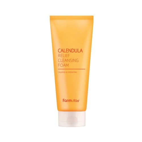 FARMSTAY Calendula Relif Cleansing Foam 180ml.jpg