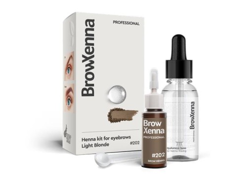 BrowXenna Powder Henna # 202 Hellblond 10 ml + 30ml