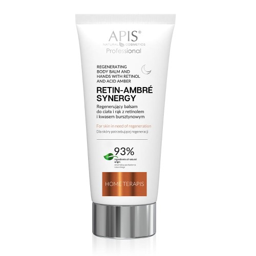 APIS RETIN-AMBRE SYNERGY HOME TERAPIS Regenerierende Körper- und Handlotion mit Retinol und Bernsteinsäure für die Nacht 200 ml.jpg