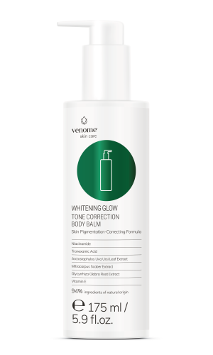 Venome Whitening Glow - tone correction body balm 175ml